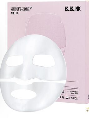 BLBLINK GLASS SKIN Overnight Deep Hydrating Collagen Anti-Wrinkle Box of 5 $53